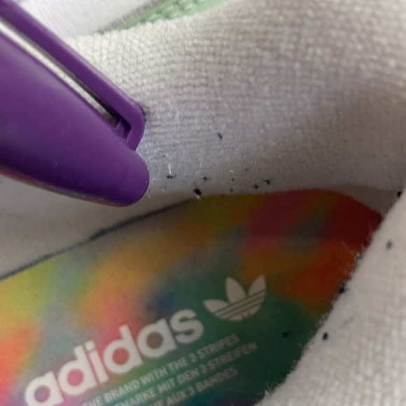 adidas FY1270 Rivalry Low white Tie Dye Women’s 7.5 Kicks Streetwear 80’s Y2K - Picture 9 of 16